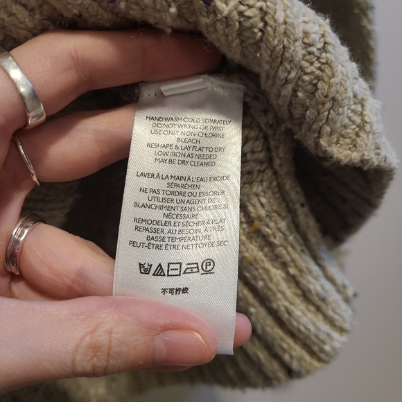 Oatmeal BDG Drop Shoulder Sweater - Picture 5 of 5